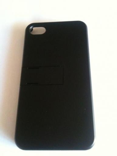 Apple Iphone 4 case met kickstand, zwart
