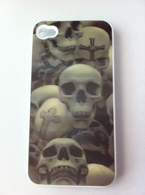Apple Iphone 4, 3D case skull